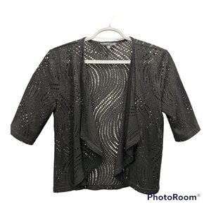 CABLE & Gauge black cropped size small